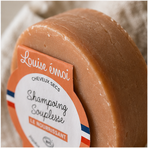 Louise émoi — Champú Sólido de Origen Natural · Cabellos Secos