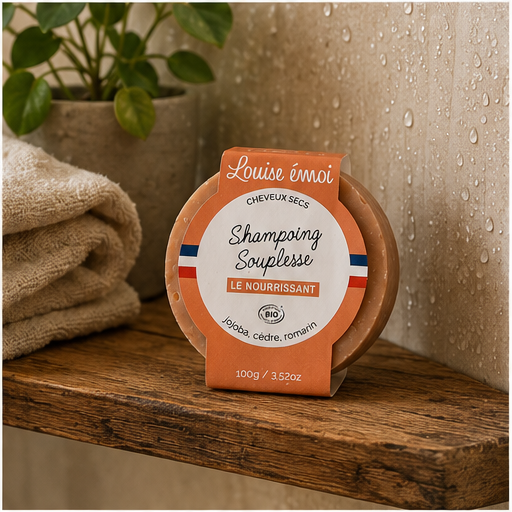 Louise émoi — Champú Sólido de Origen Natural · Cabellos Secos