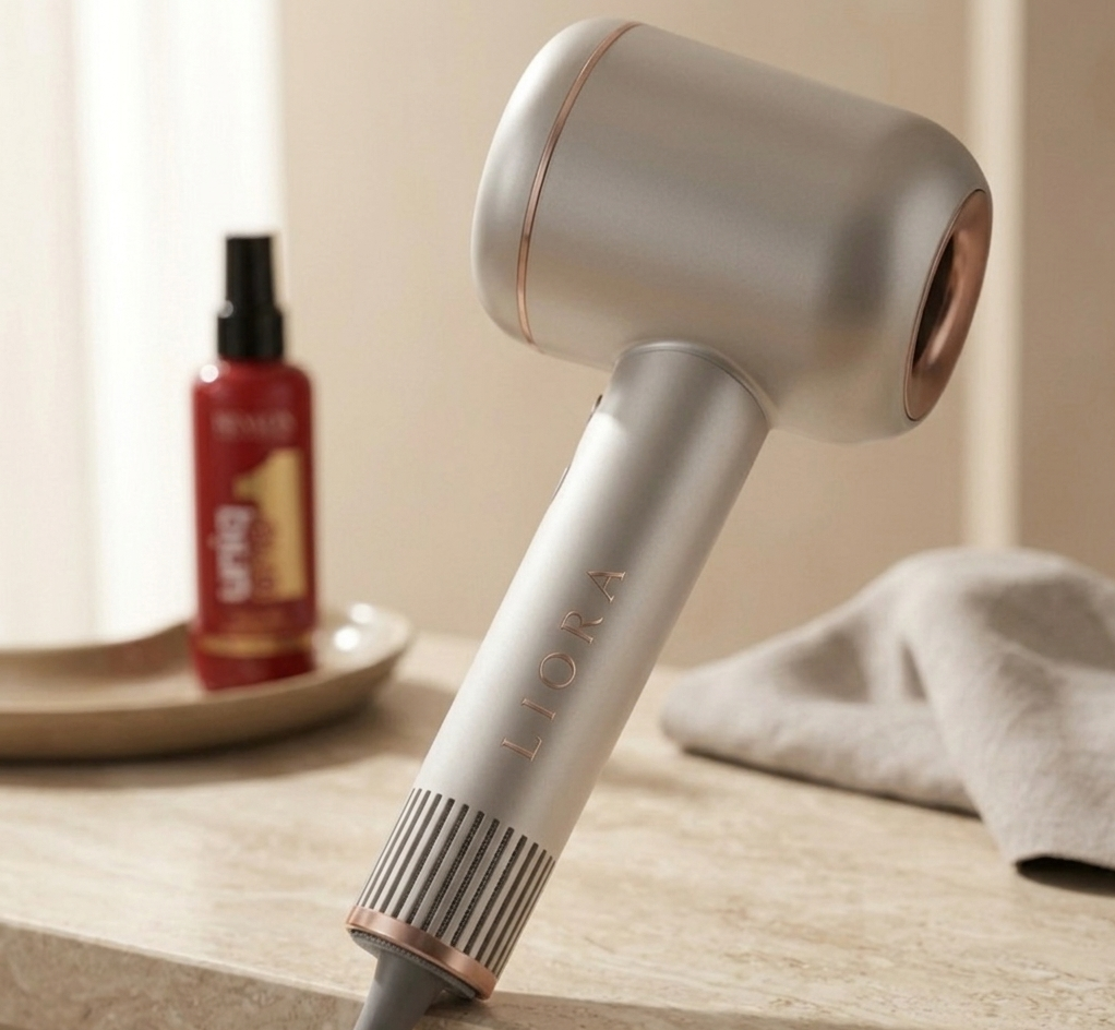 Liora AirGlow Pro™  - Kit de Secado Profesional de Alta Velocidad
