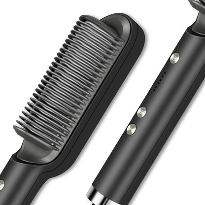 Cepillo Alisador Profesional LIORA™: Tecnología Iónica y Calor Infrarrojo