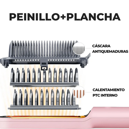 ✨ Liora™ Cepillo Alisador Profesional PTC